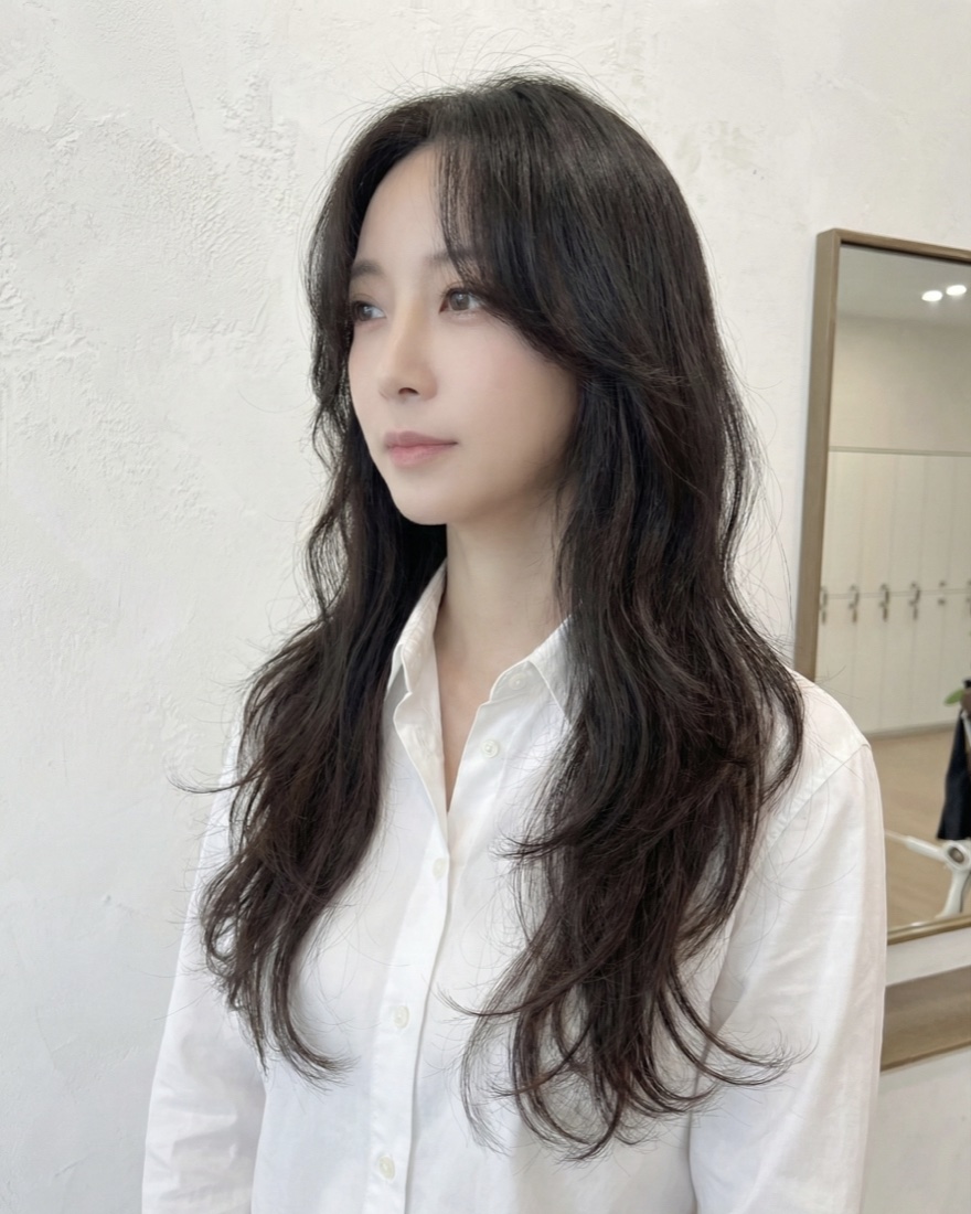 웨이브 펌 스타일